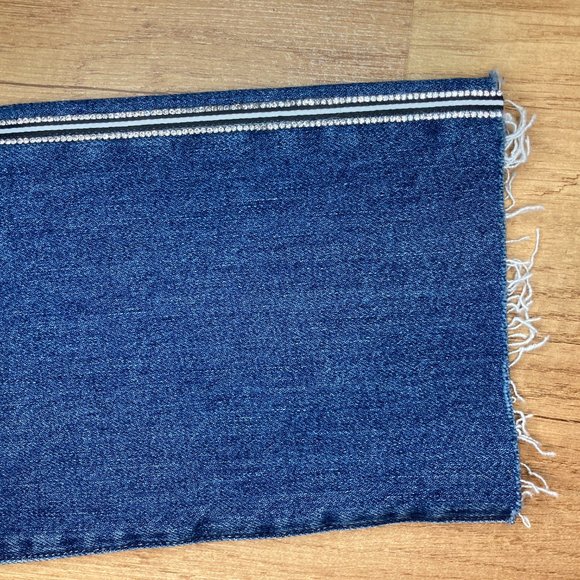 J Brand Jules High-Rise Ankle Straight Leg Embellished Urbanite Denim Jeans - Picture 8 of 13